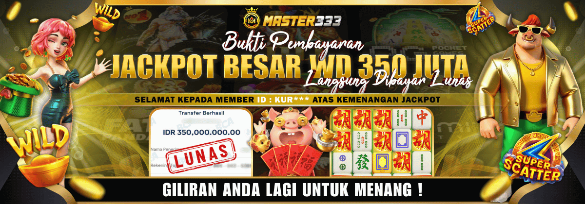 Bukti Kemenangan Terbesar Di Master333 #Lunas